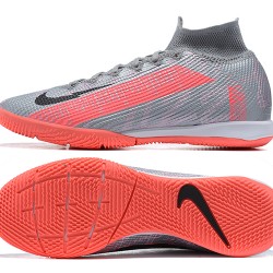Nike Mercurial Superfly 7 Elite MDS IC Grey Orange Black Football Boots