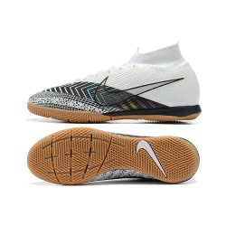 Nike Mercurial Superfly 7 Elite MDS IC White Black Football Boots