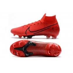 Nike Mercurial Superfly 7 Elite SE FG Deep Red Black Football Boots