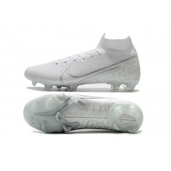 Nike Mercurial Superfly 7 Elite SE FG White Silver Football Boots