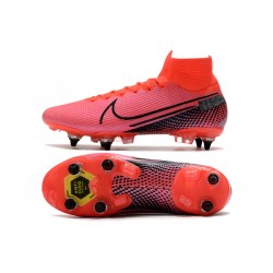 Nike Mercurial Superfly 7 Elite SG High Pink Black Football Boots