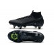 Nike Mercurial Superfly 7 Elite SG-PRO AC High Black Green Football Boots