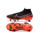 Nike Mercurial Superfly 7 Elite SG-PRO AC High Black White Orange Football Boots