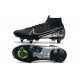 Nike Mercurial Superfly 7 Elite SG-PRO AC High Silver Black Green Football Boots