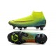 Nike Mercurial Superfly 7 Elite SG-PRO AC High Yellow Green Pink Football Boots