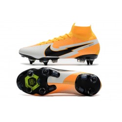 Nike Mercurial Superfly 7 Elite SG-PRO AC Orange Grey Black Football Boots