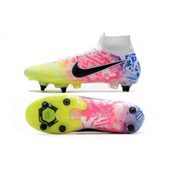 Nike Mercurial Superfly 7 Elite SG-PRO AC White Green Black Multi Football Boots