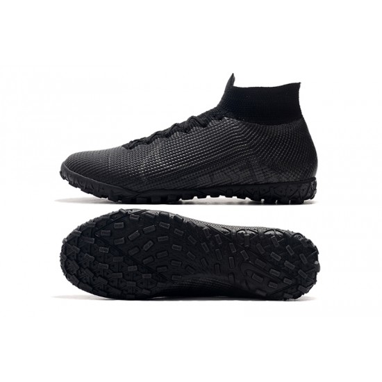 Nike Mercurial Superfly 7 Elite TF All Black Football Boots