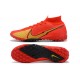 Nike Mercurial Superfly 7 Elite TF Gold Red Black Football Boots