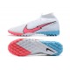 Nike Mercurial Superfly 7 Elite TF White Ltblue Peach Football Boots