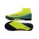 Nike Mercurial Superfly 7 Elite TF Yellow Green Black Pink Football Boots