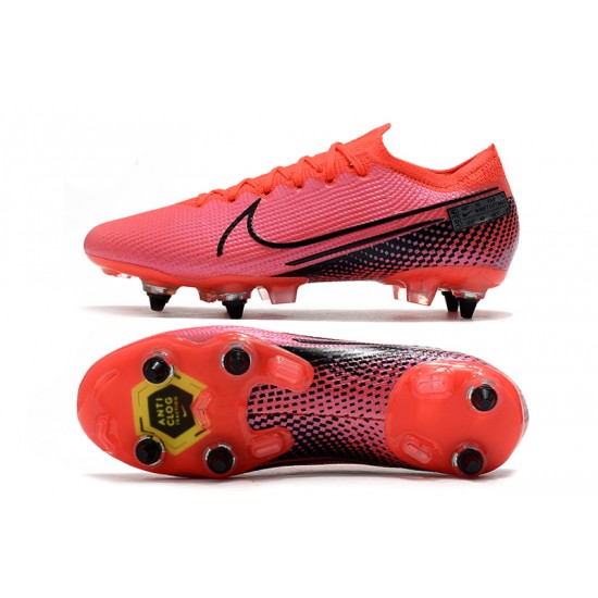 Nike Mercurial Vapor 13 Elite SG Low Pink Black Football Boots