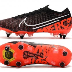 Nike Mercurial Vapor 13 Elite SG-PRO AC Low Black White Orange Football Boots