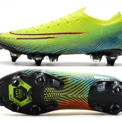 Nike Mercurial Vapor 13 Elite SG-PRO AC Low Yellow Green Pink Football Boots