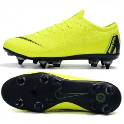 Nike Mercurial Vapor Fury VII Elite SG-Pro AC Yellow Green Black Football Boots