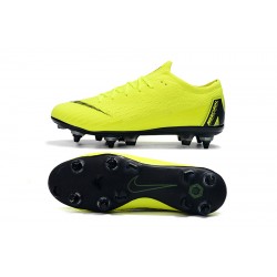 Nike Mercurial Vapor Fury VII Elite SG-Pro AC Yellow Green Black Football Boots