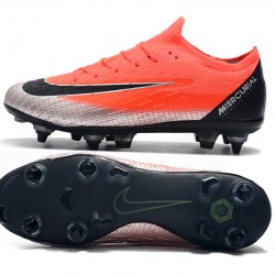 Nike Mercurial Vapor VI Elite CR7 SG AC Low Orange Silver Black Football Boots