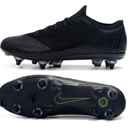 Nike Mercurial Vapor VII Elite SG AC Green All Black Football Boots