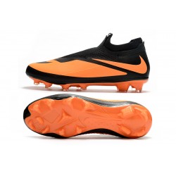 Nike Phantom Vision Elite DF FG Orange Black Football Boots