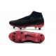 Nike Phantom Vision Elite DF SG Black Win Red Grey Football Boots Nike Phantom Vision Elite DF SG Black Win Red Grey Football Boots