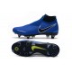 Nike Phantom Vision Elite DF SG Deep Blue Black Silver Football Boots