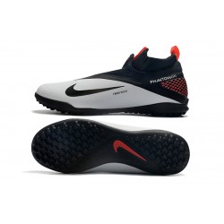 Nike React Phantom Vision 2 Pro Dynamic Fit TF Black Grey Orange Football Boots