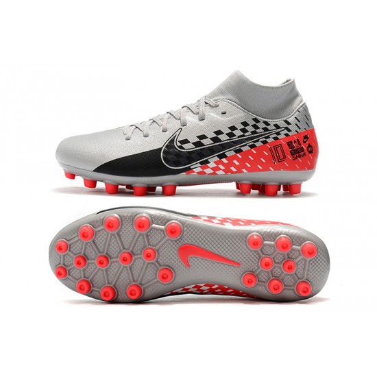 Nike Superfly 7 Academy AG Silver Black Orange Football Boots