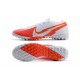 Nike Vapor 13 Elite TF White Orange Silver Football Boots