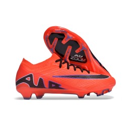 Nike Air Zoom Mercurial Vapor 15 Elite FG Low Football Boots Black Red For Men/Women