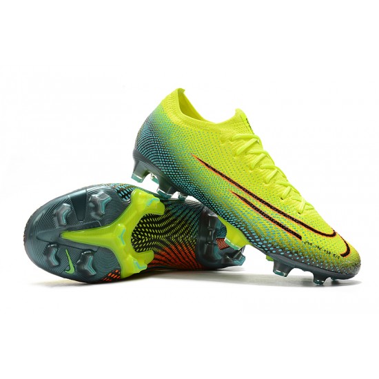 Nike Dream Speed 002 Mercurial Vapor 13 Elite FG Yellow Green Red Black Football Boots