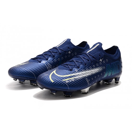 Nike Dream Speed Mercurial Vapor 13 Elite FG Deep Blue White Football Boots