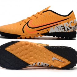 Nike Mercurial Vapor 13 Academy TF Black Orange Football Boots