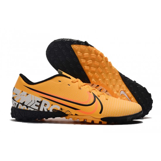 Nike Mercurial Vapor 13 Academy TF Black Orange Football Boots