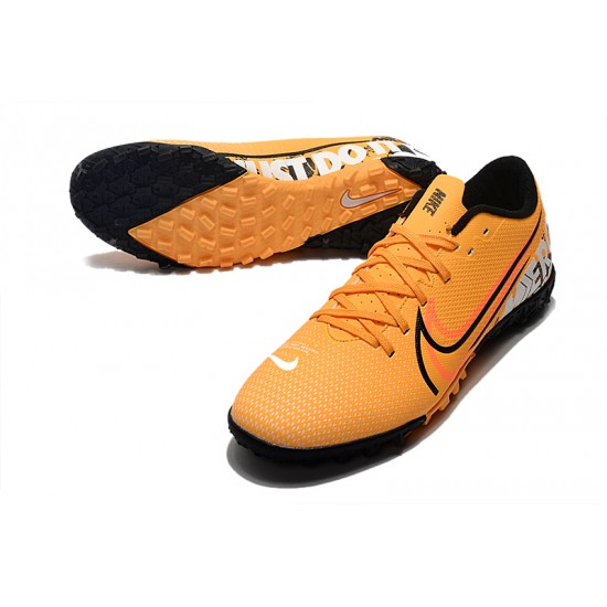 Nike Mercurial Vapor 13 Academy TF Black Orange Football Boots