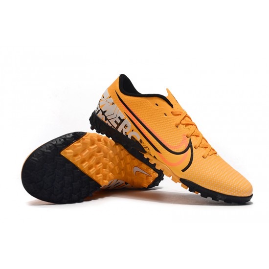 Nike Mercurial Vapor 13 Academy TF Black Orange Football Boots