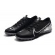 Nike Mercurial Vapor 13 Academy TF Black White Football Boots