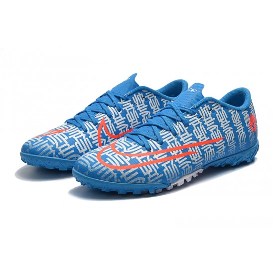 Nike Mercurial Vapor 13 Academy TF Blue Orange White Football Boots