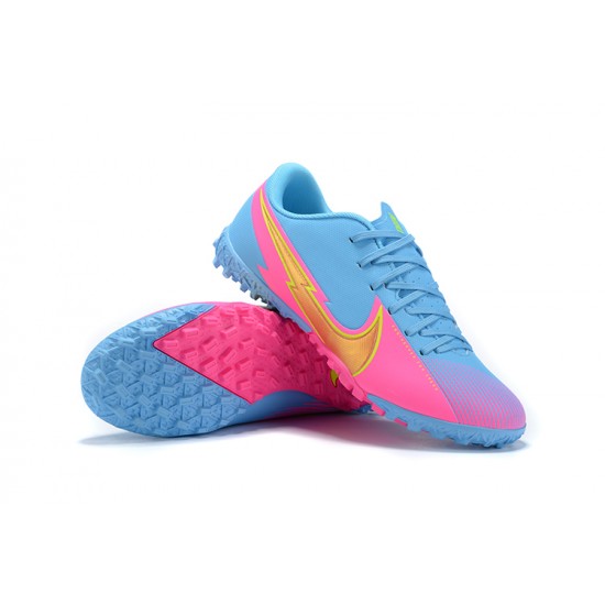 Nike Mercurial Vapor 13 Academy TF Blue Pink Football Boots