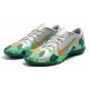 Nike Mercurial Vapor 13 Academy TF Green Silver Gold Football Boots