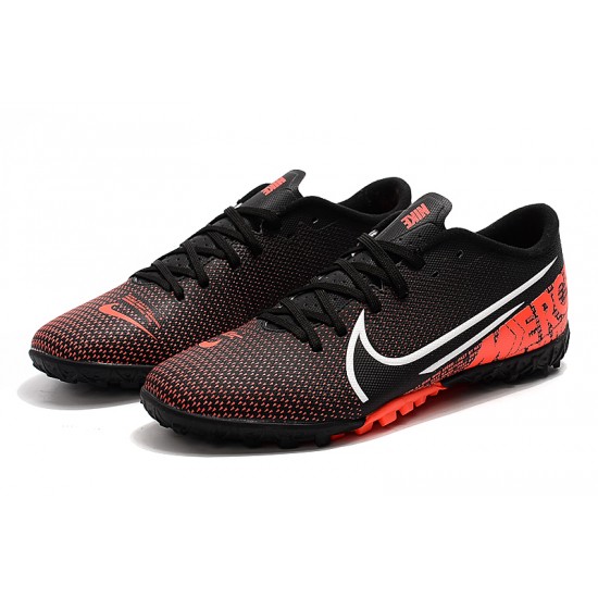 Nike Mercurial Vapor 13 Academy TF Red White Black Football Boots