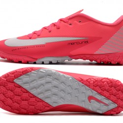 Nike Mercurial Vapor 13 Academy TF Silver Peach Football Boots