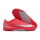 Nike Mercurial Vapor 13 Academy TF Silver Peach Football Boots