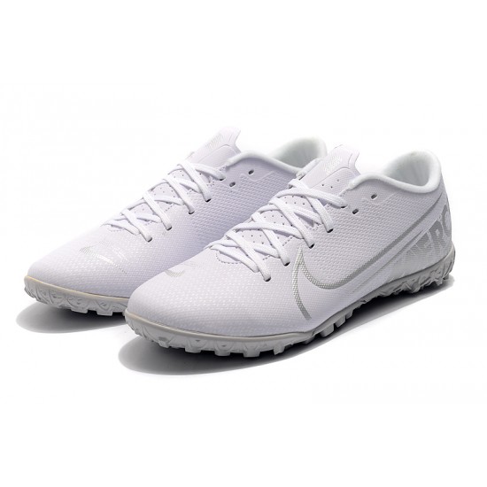 Nike Mercurial Vapor 13 Academy TF White Grey Football Boots