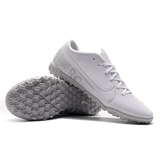 Nike Mercurial Vapor 13 Academy TF White Grey Football Boots