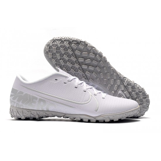 Nike Mercurial Vapor 13 Academy TF White Grey Football Boots