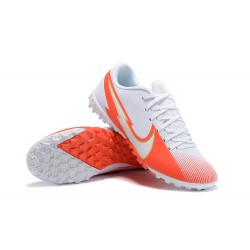 Nike Mercurial Vapor 13 Academy TF White Orange Football Boots