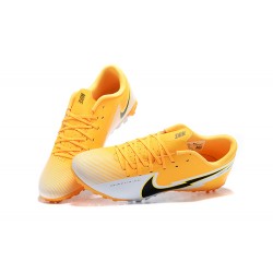 Nike Mercurial Vapor 13 Academy TF Yellow Black Grey Football Boots