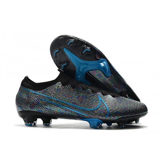 Nike Mercurial Vapor 13 Elite FG Black Blue Football Boots