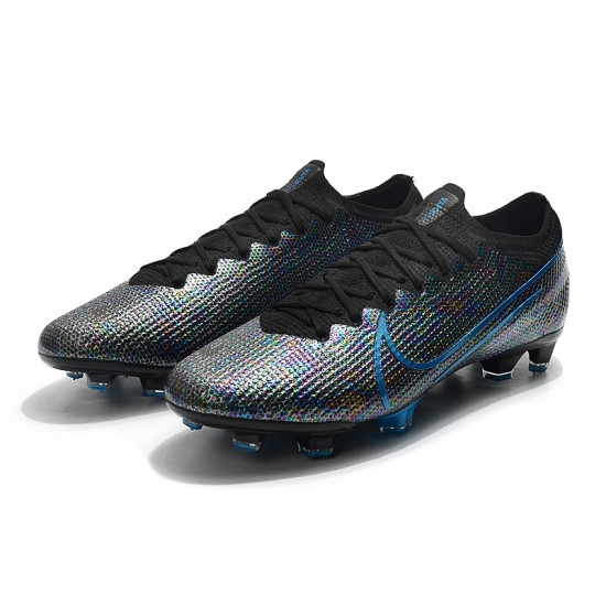 Nike Mercurial Vapor 13 Elite FG Black Blue Football Boots