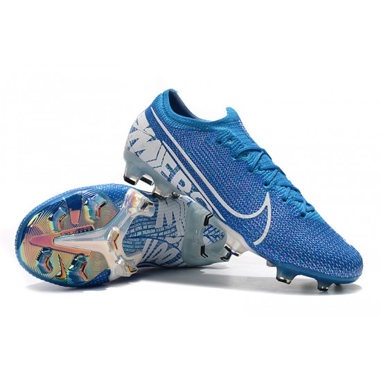 Nike Mercurial Vapor 13 Elite FG Blue White Football Boots